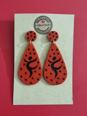PENDIENTES LÁGRIMA LUNARES FITFLAMC