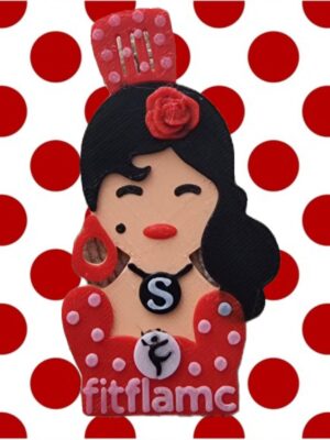 Broche Muñeca Flamenca