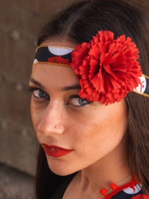 TOCADO FLOR ROMERO